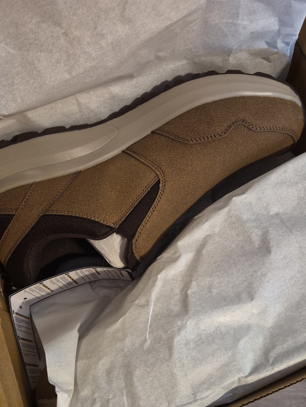 Men's Slip-On Casual Walking Shoes - Brown Fitville Nwt Size 11